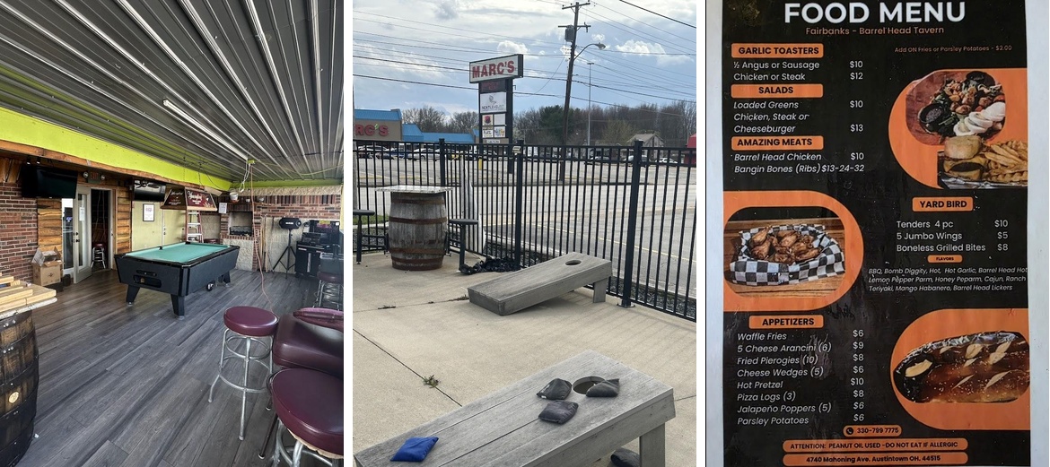 Barrel Head Tavern Menu